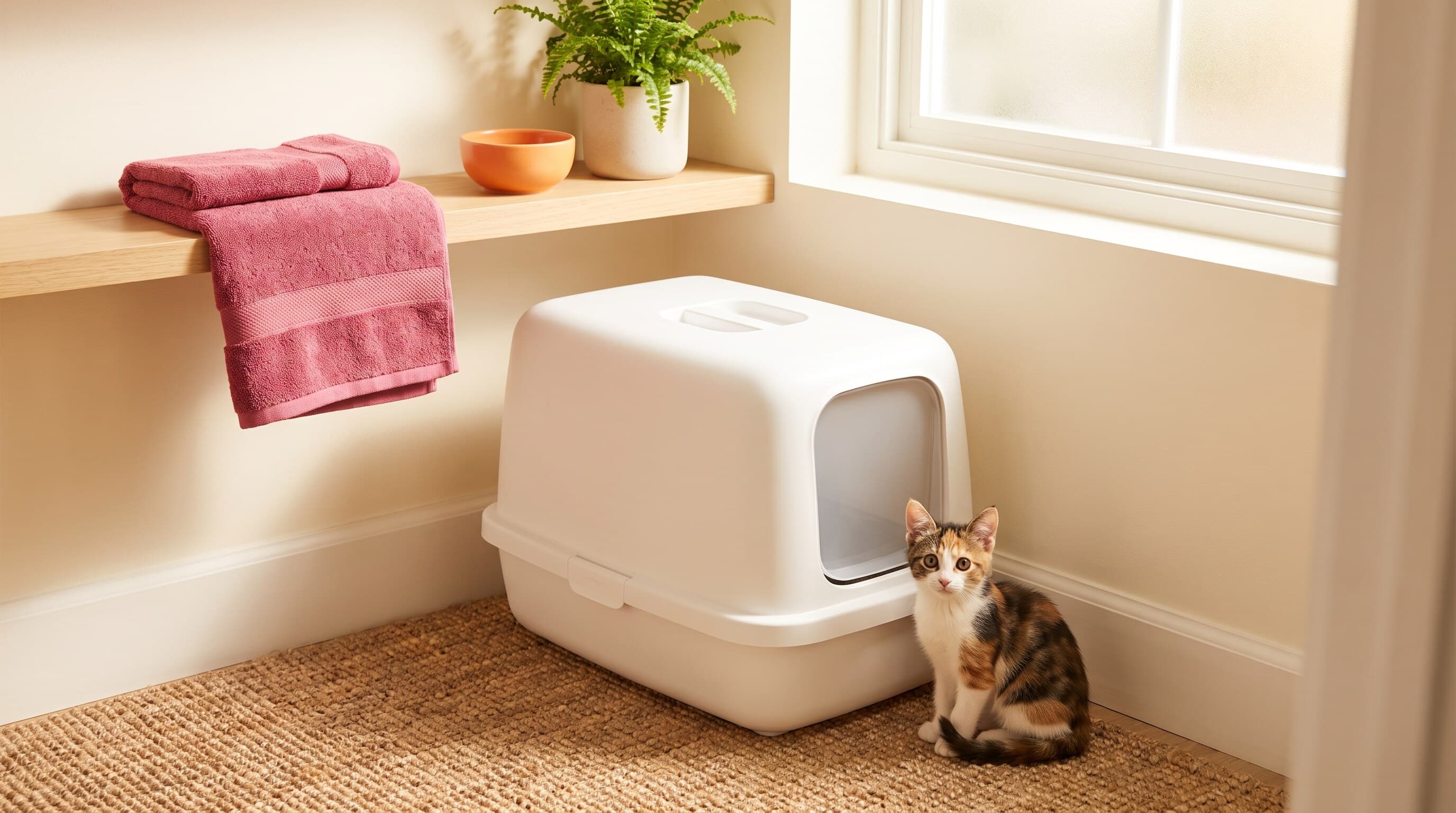 How to litter train a kitten