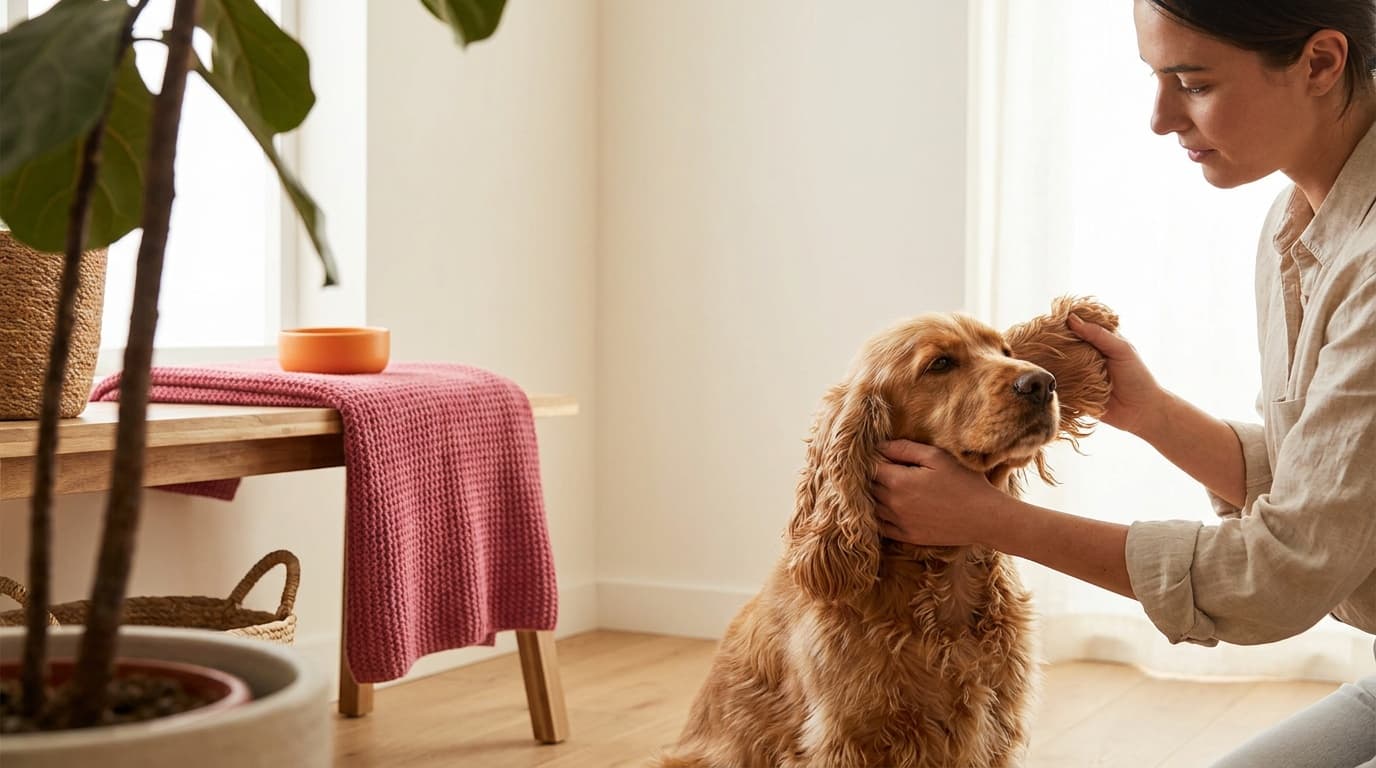 How to clean your dog's ears