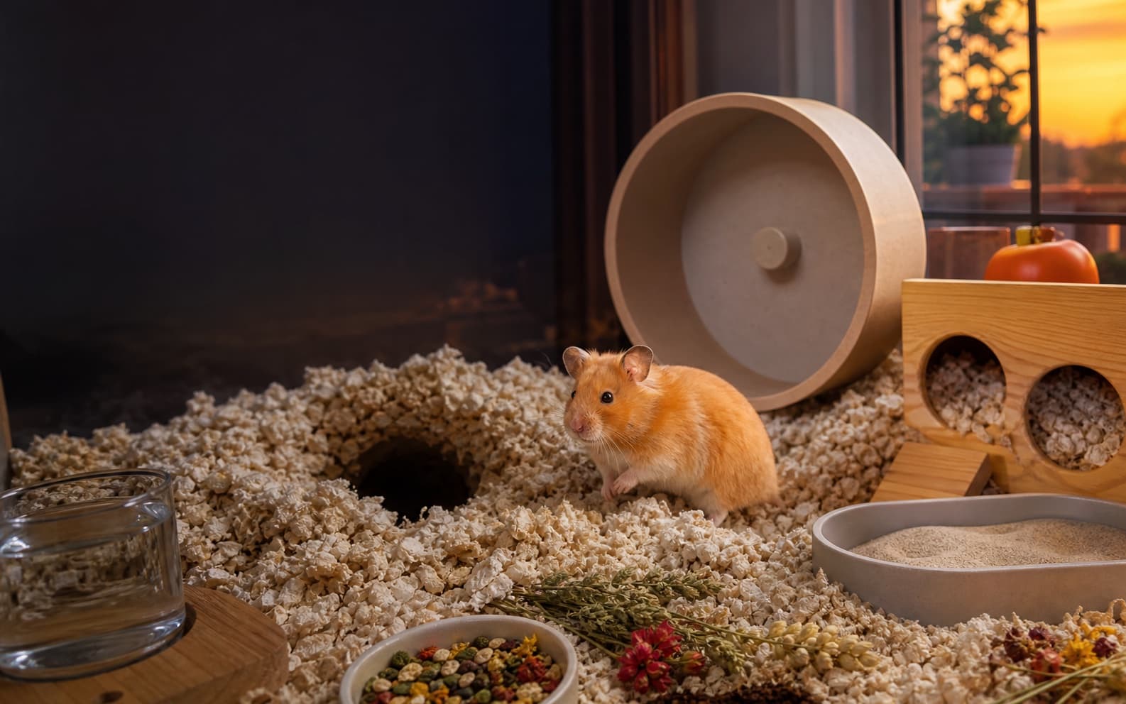 Hamster care basics for the first week