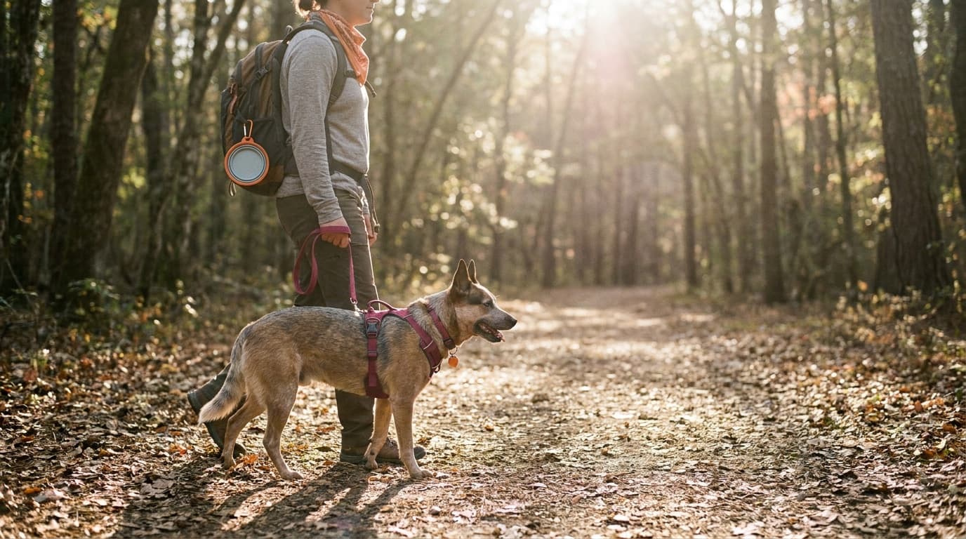 Hiking with your dog