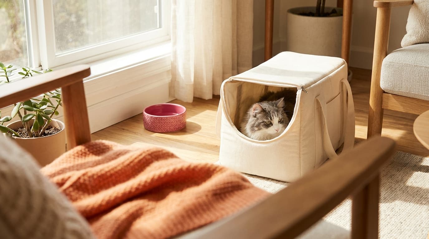 How to travel with a cat