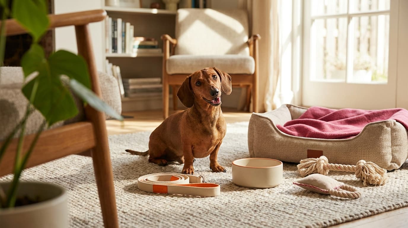 New dog supply checklist