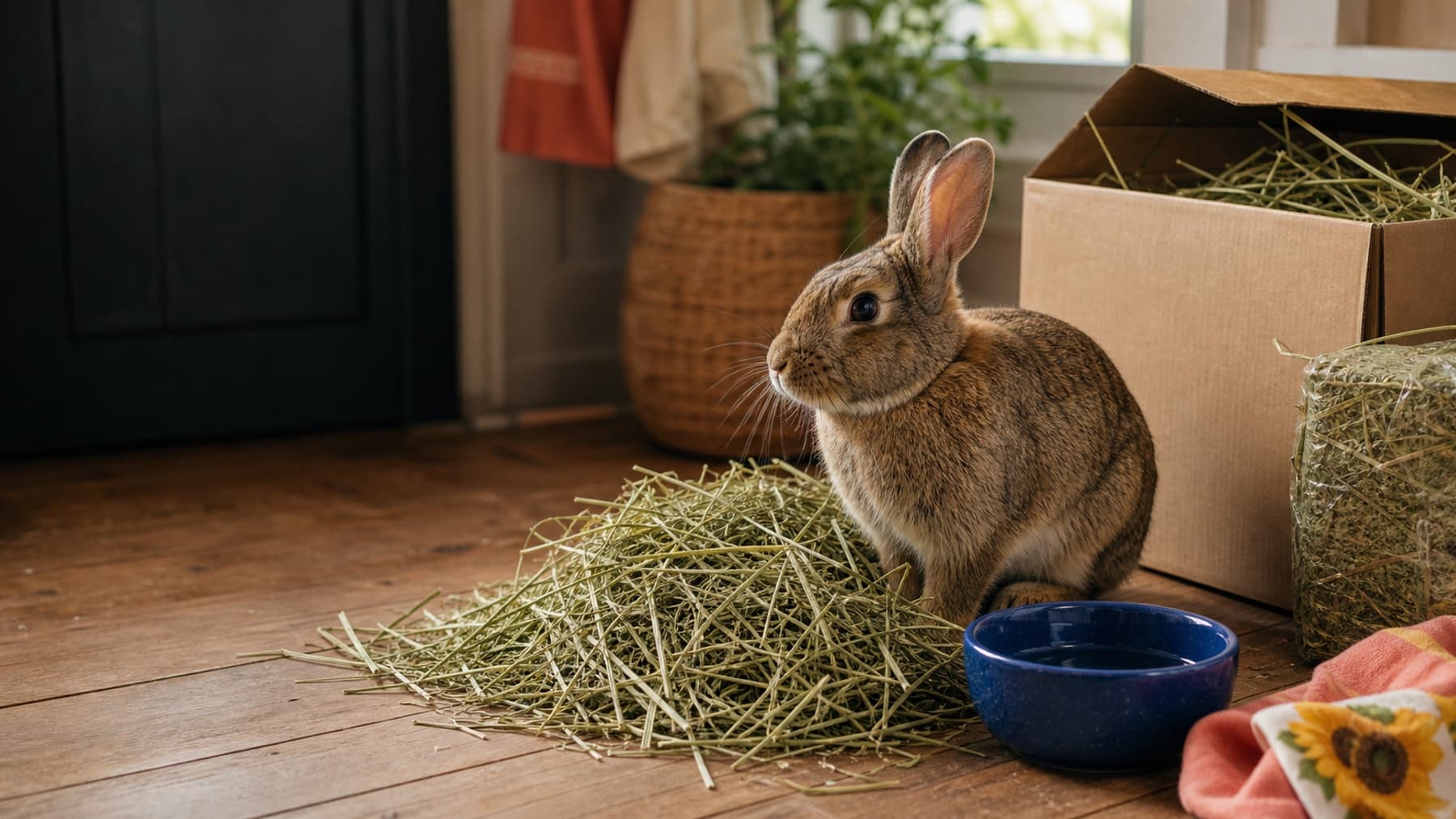 Best Timothy hay for rabbits: three formats compared