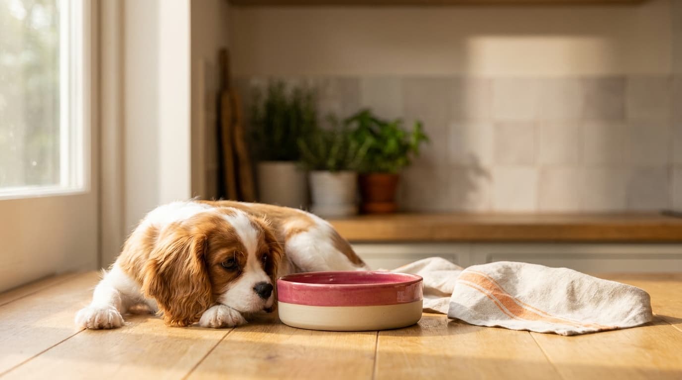 Puppy feeding schedule by age: how often to feed