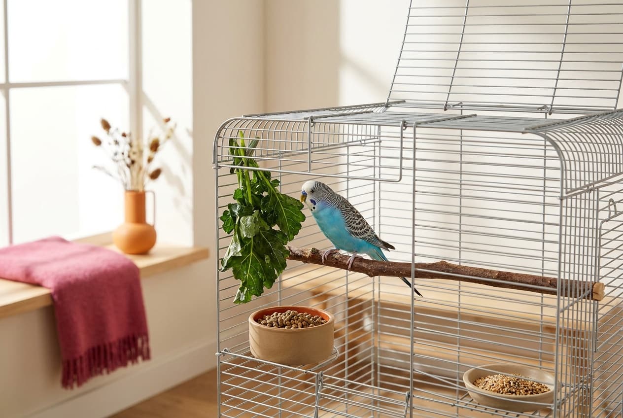 What do budgies eat?