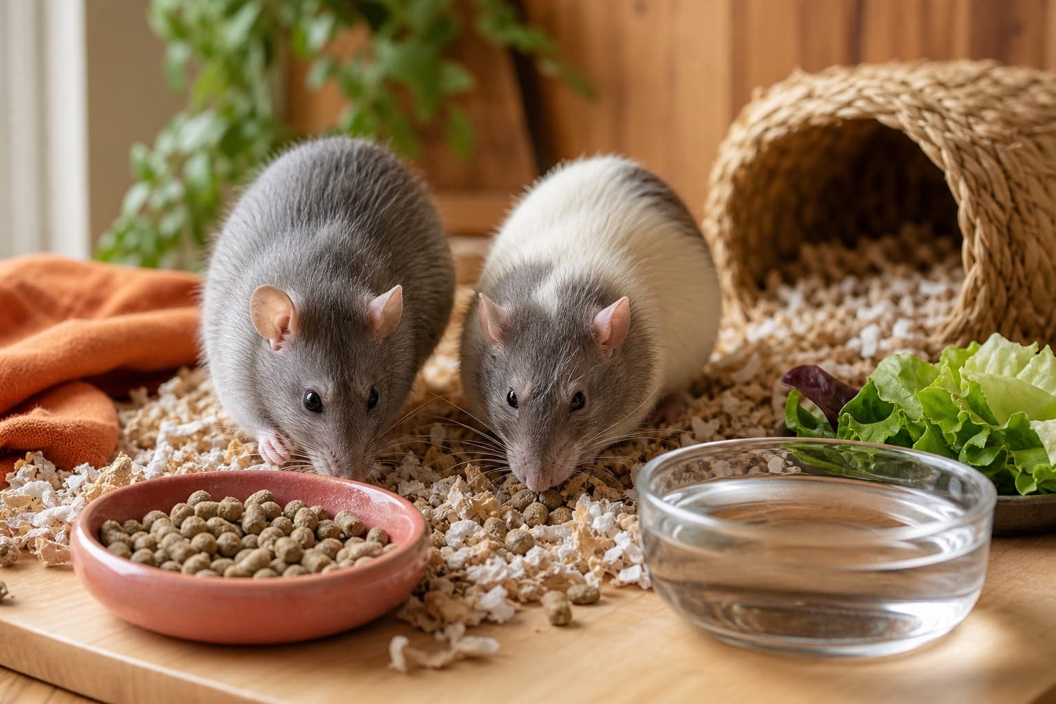 What do pet rats eat? A practical daily routine