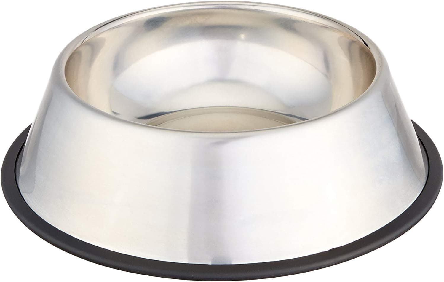 Amazon Basics Stainless Steel Non-Skid Dog Bowl