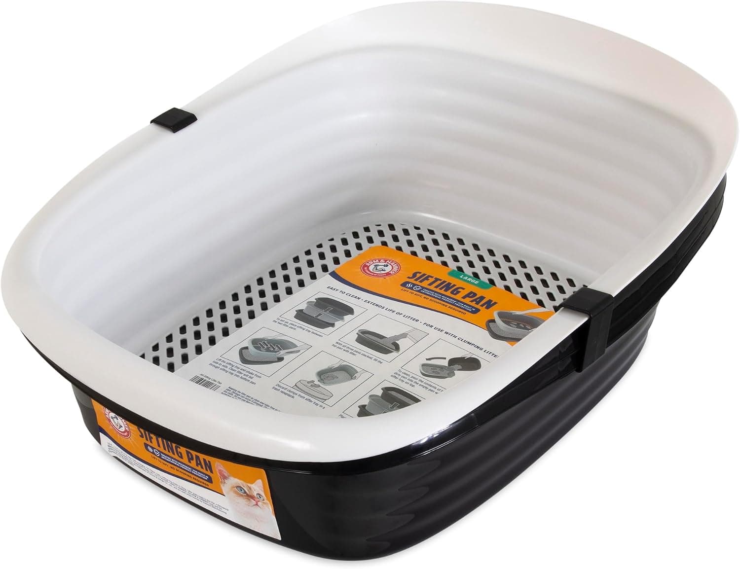 Arm & Hammer Large Sifting Cat Litter Box