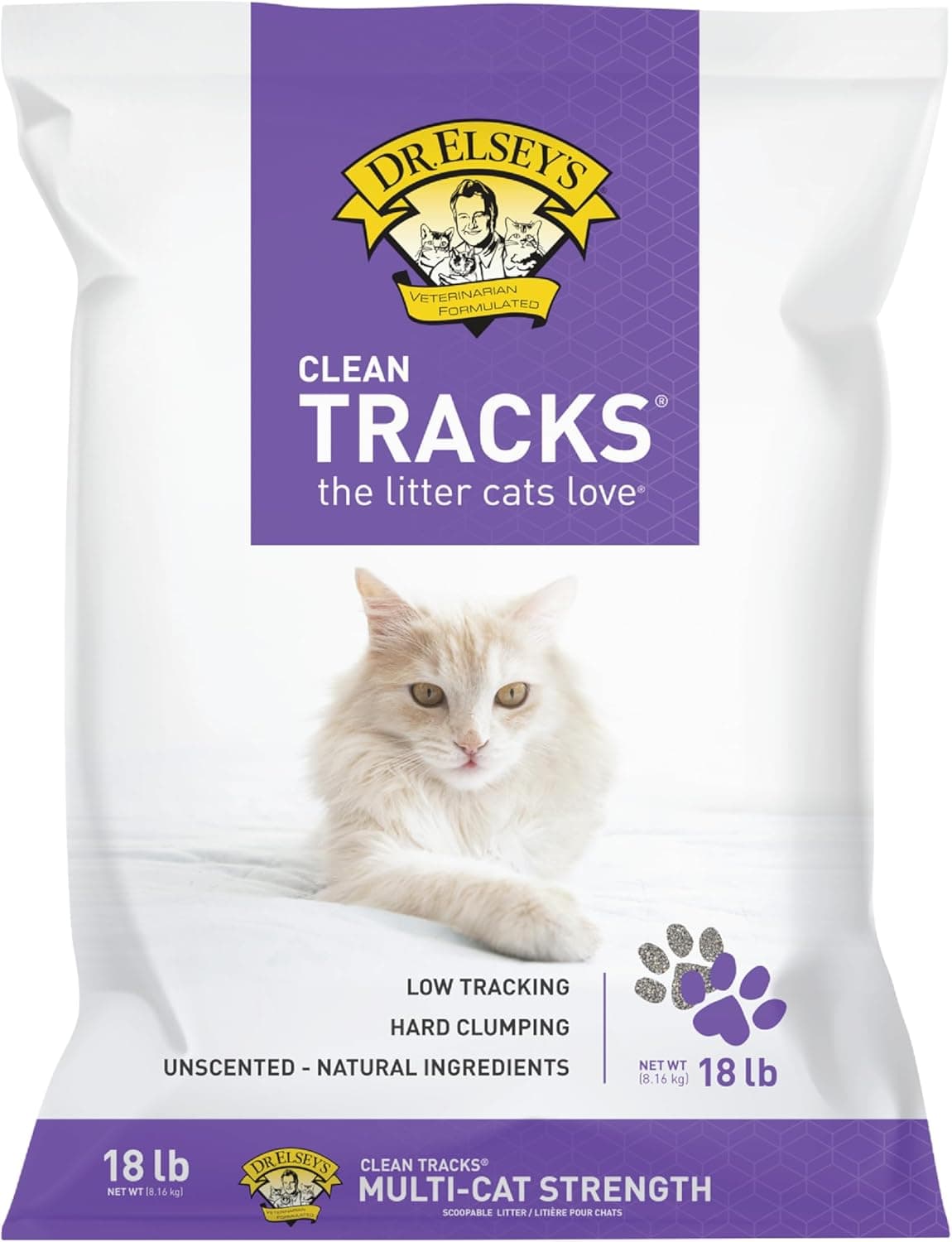 Dr. Elsey's Clean Tracks Clumping Clay Cat Litter