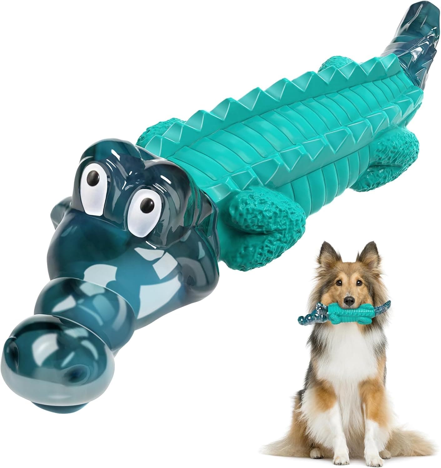 Jeefome Alligator Dog Chew Toy