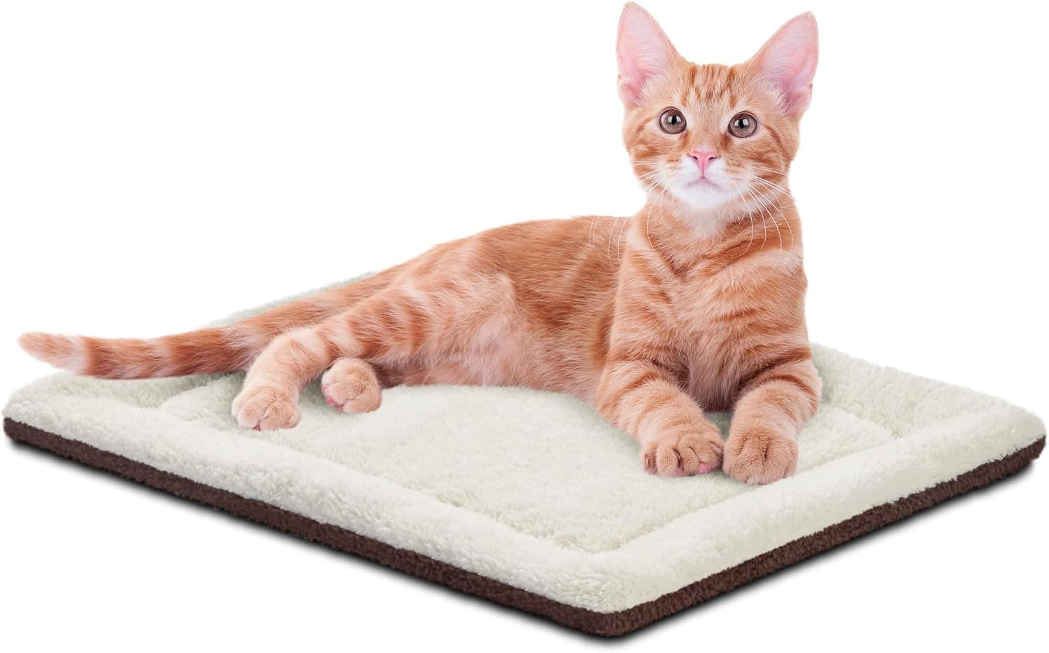 K&H Self-Warming Cat Bed Pad, Reversible Warming Mat for Indoor Pet Beds and Furniture, Machine Washable, 21 x 17