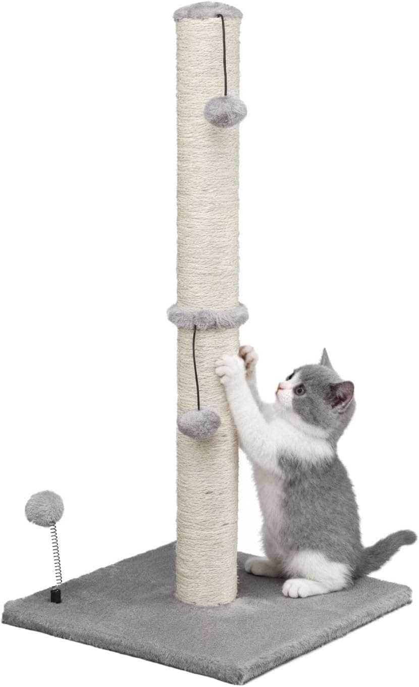 MECOOL 34-Inch Tall Cat Scratching Post