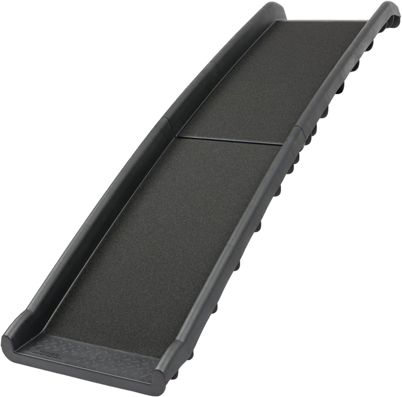 PetSafe Happy Ride Folding Pet Ramp for Cars, Trucks & SUVs, 62 Inch Portable for Large Dogs with Siderails, Non-Slip, Supports up to 150 lb