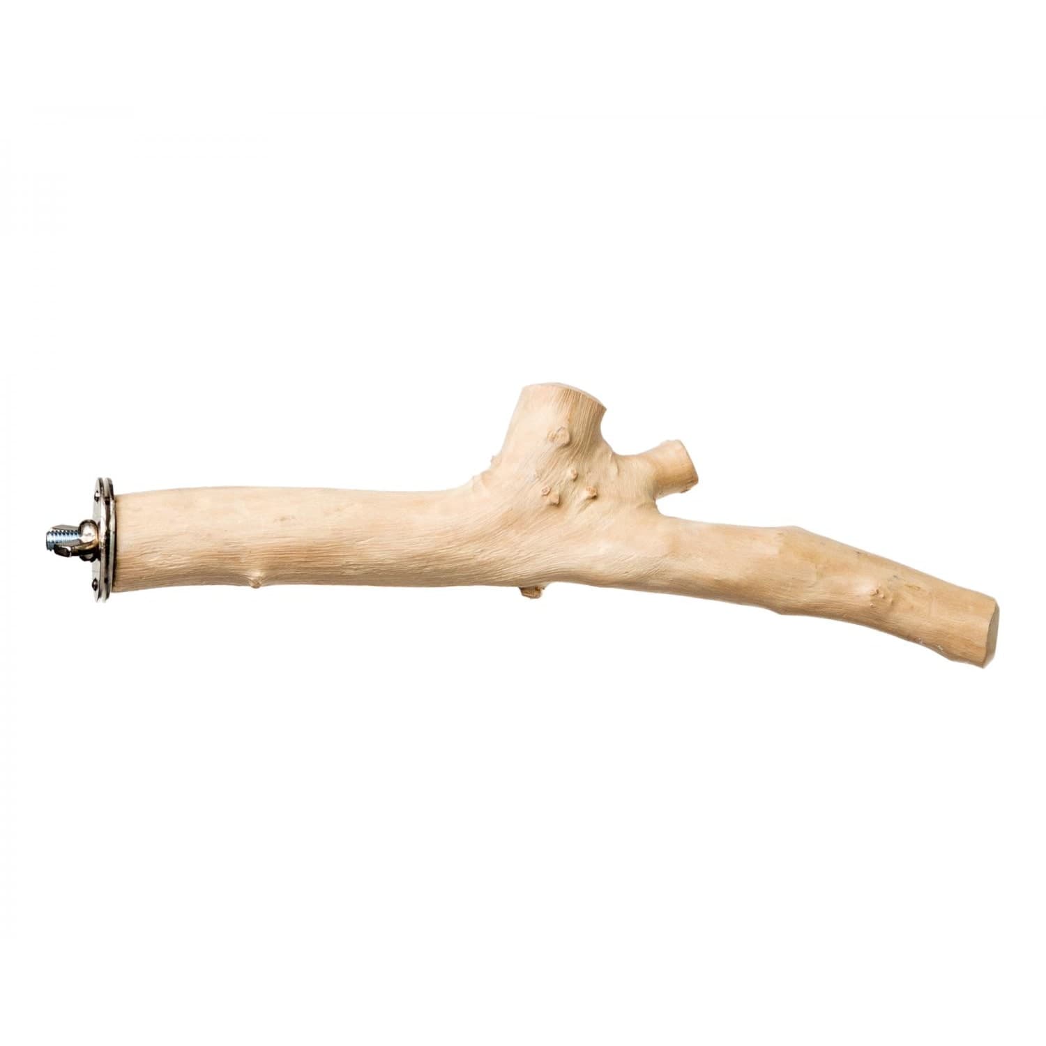 Prevue nine-inch Coffeawood branch perch with stainless-steel mounting hardware