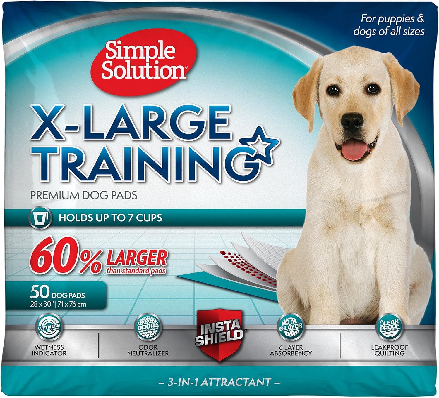 Simple Solution Extra Large Puppy Training Pads