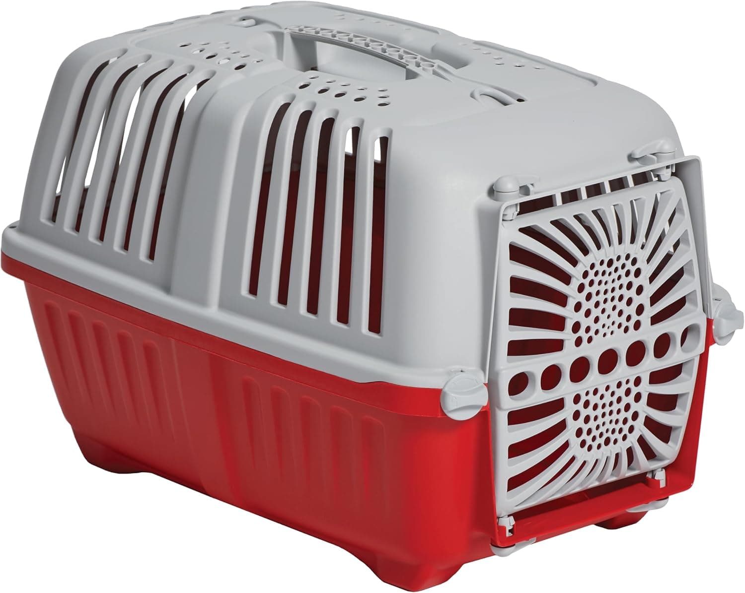 Spree by MidWest 19-Inch Hard-Sided Travel Carrier for Pets up to 10 lbs, Ventilated with Locking Tabs