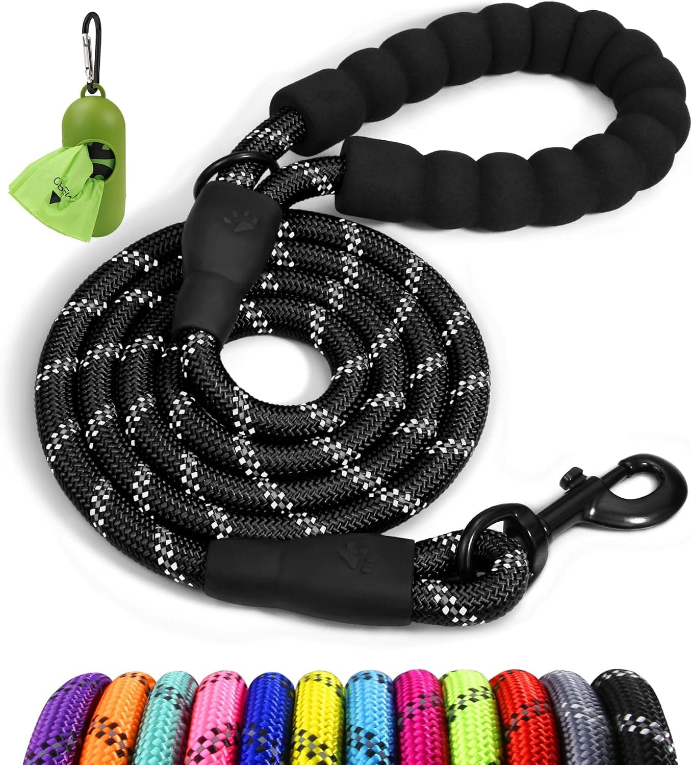Taglory Rope Dog Leash (6 ft)
