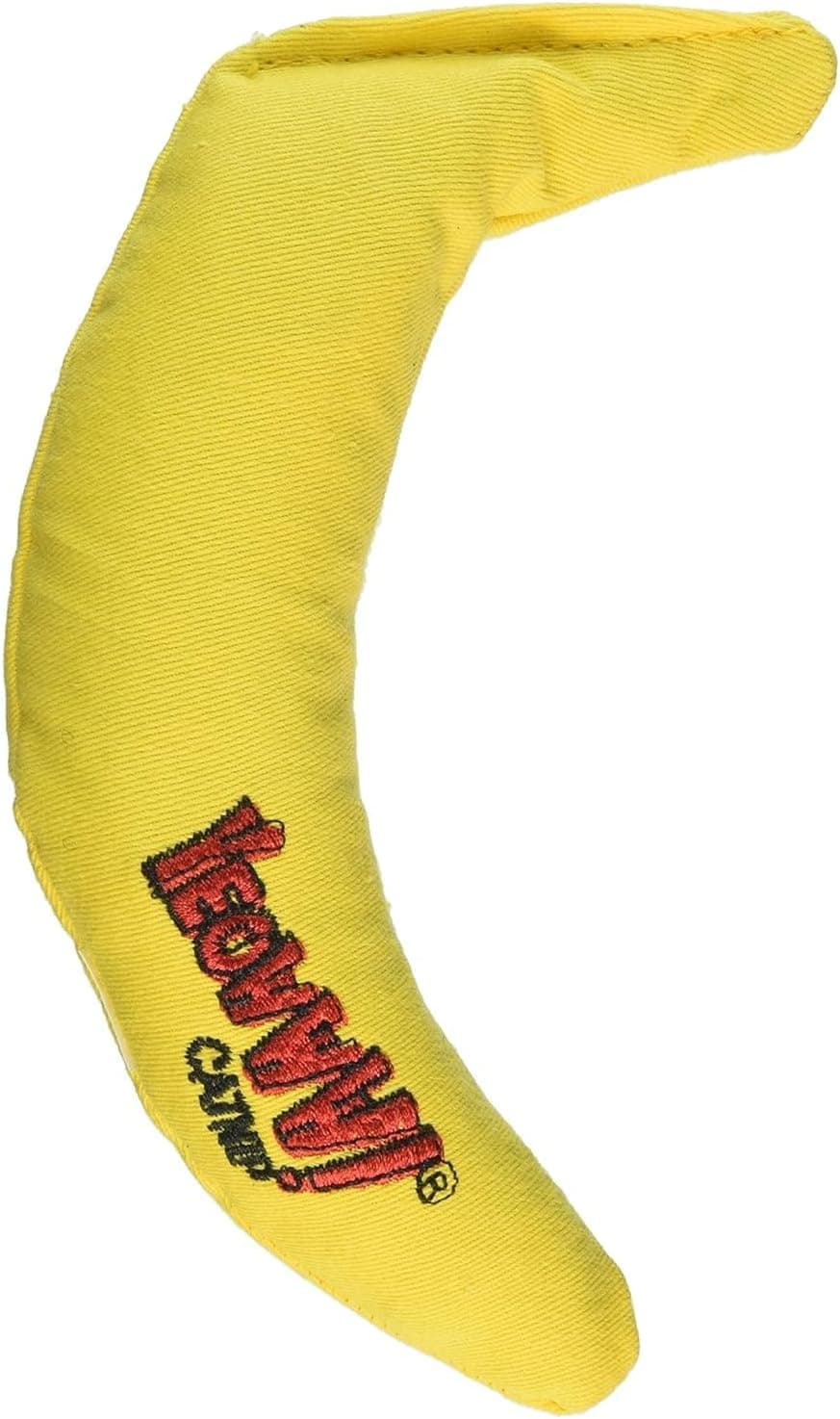 Yeowww! Yellow Banana Catnip Toy, 2 Pack, 100% Organic Catnip