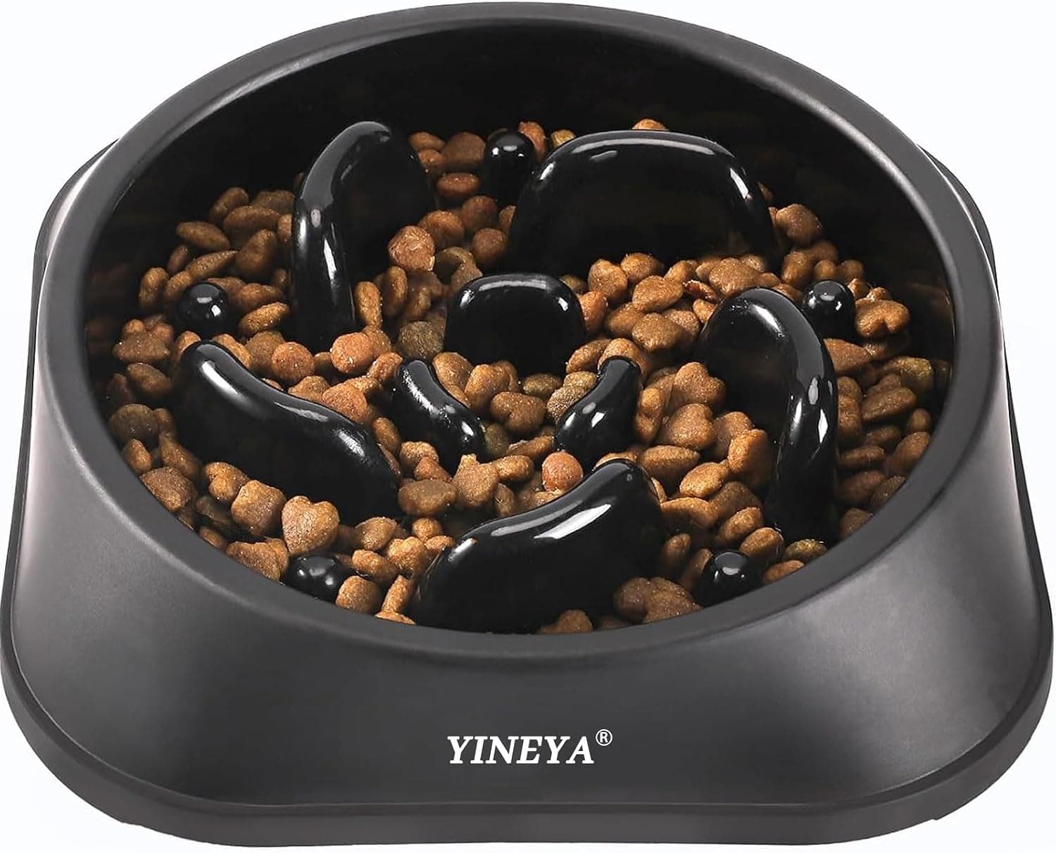 YINEYA Slow Feeder Dog Bowl, Maze Puzzle Feeder for Medium Breeds